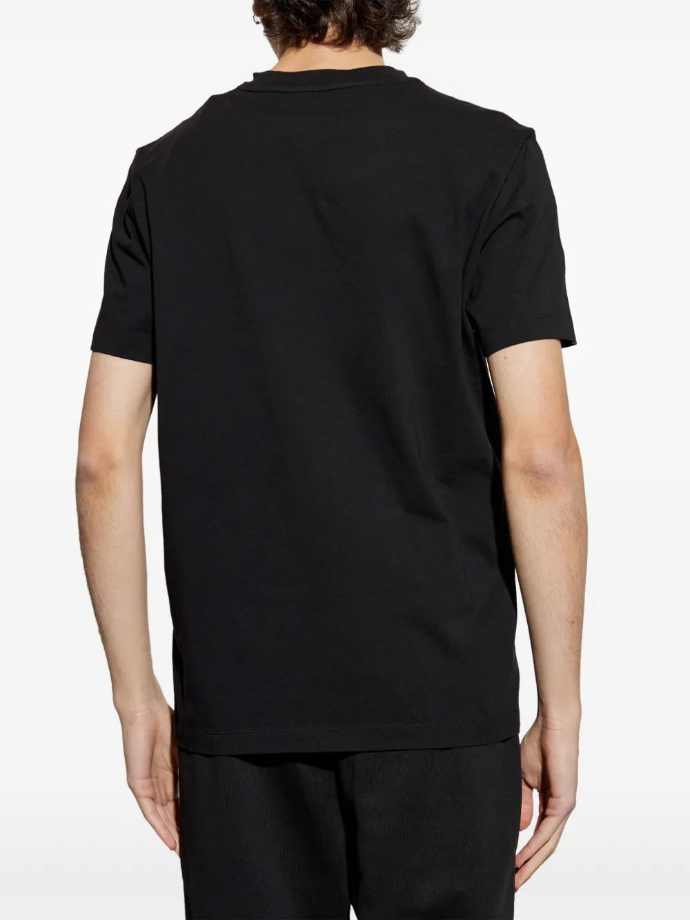 Black Blurred Logo T-Shirt