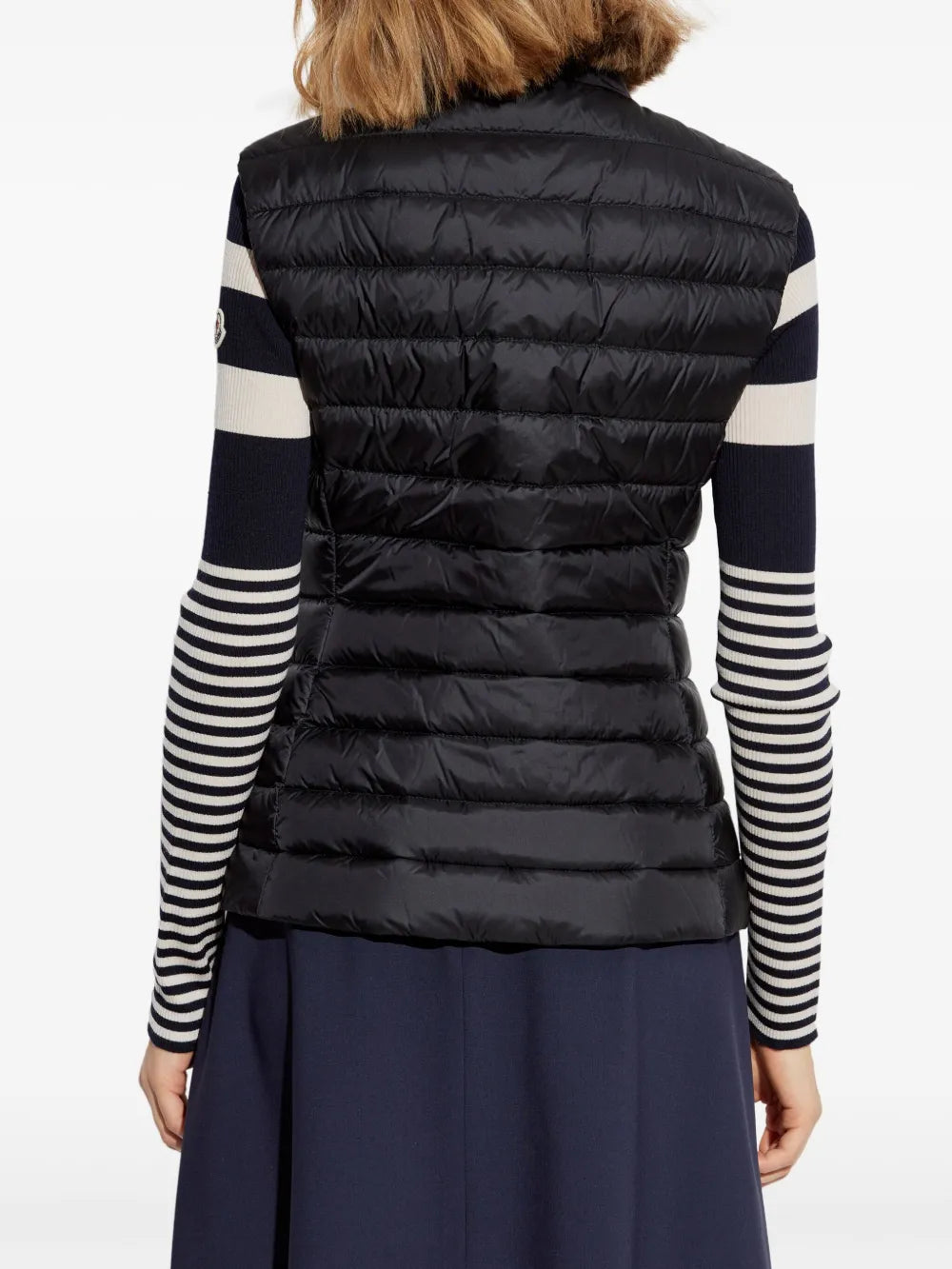 Black Lightweight Quilted Down Vest