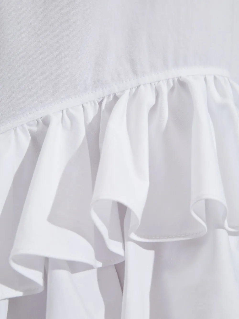 Ruffled Hem T-Shirt Dress