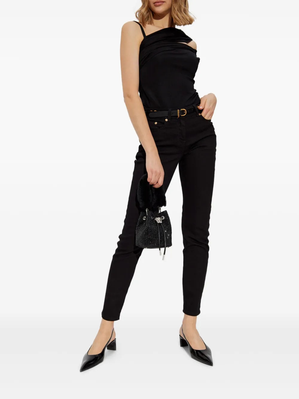 Black Asymmetrical Top