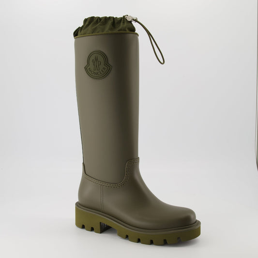 Ginette Tall Rain Boots – Olive Green