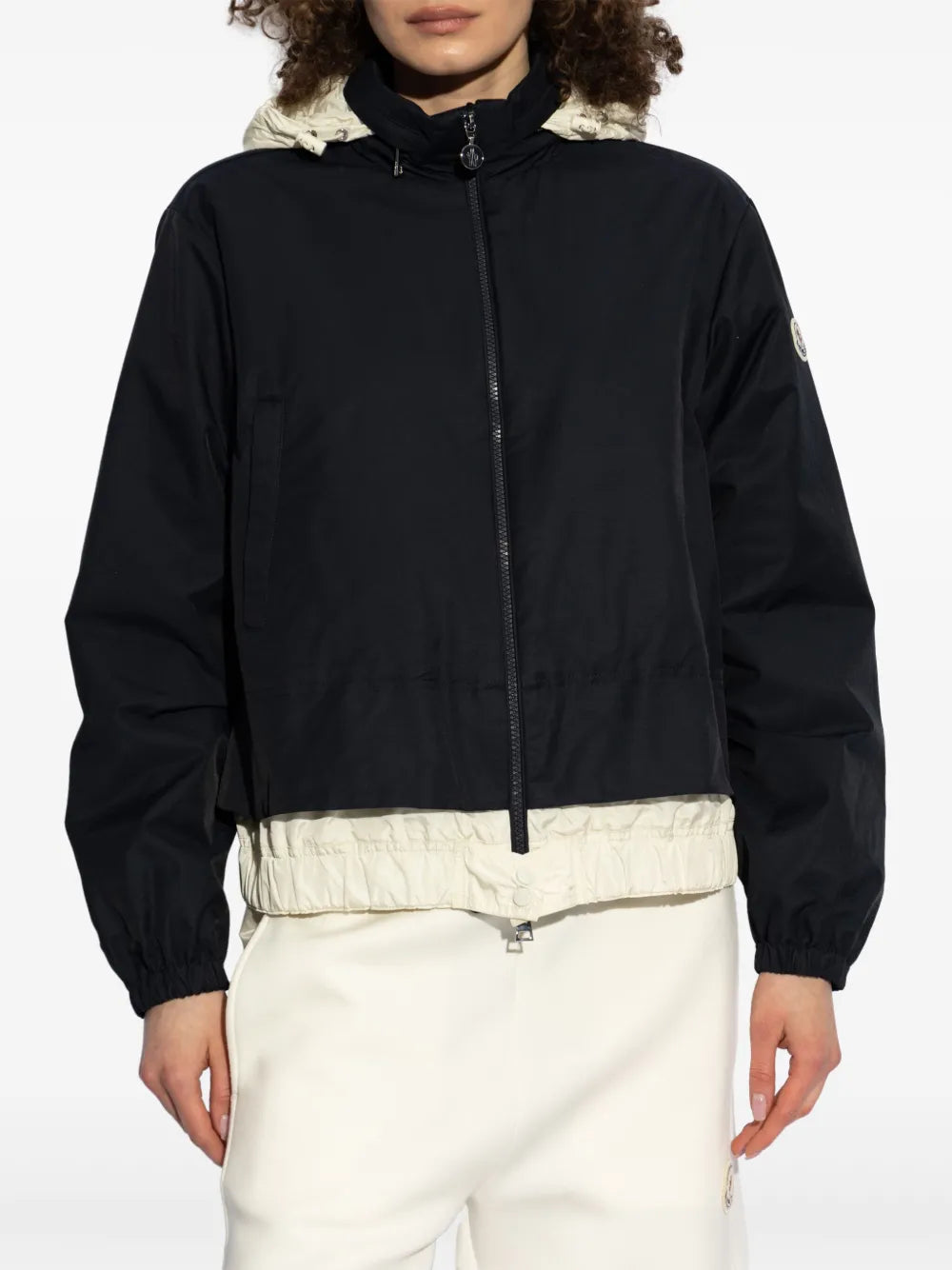 Layered Zip-Up Jacket