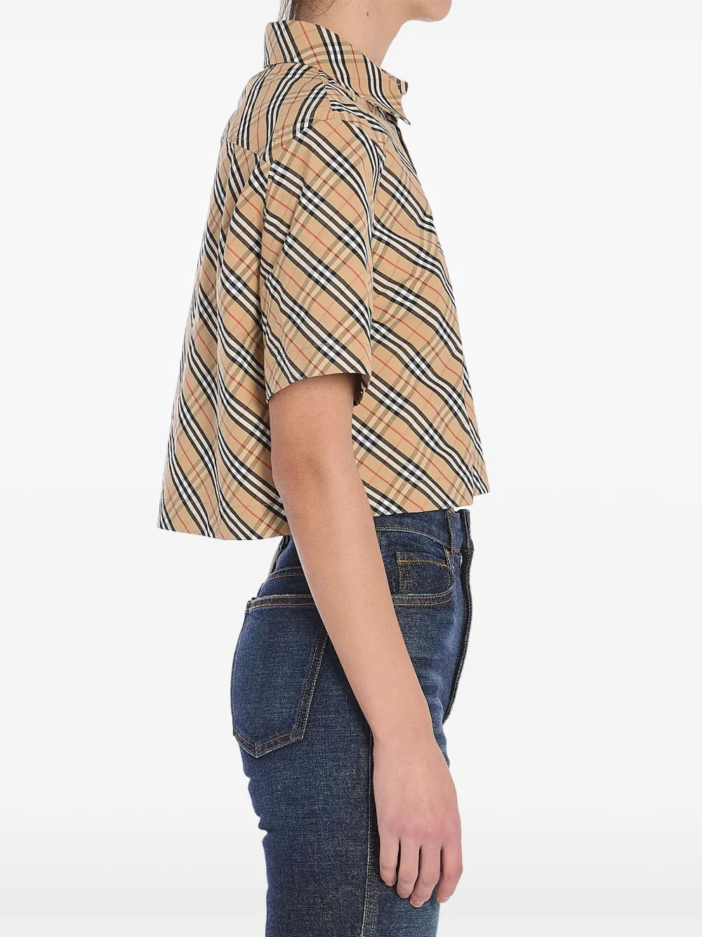Cropped Short Sleeve Shirt