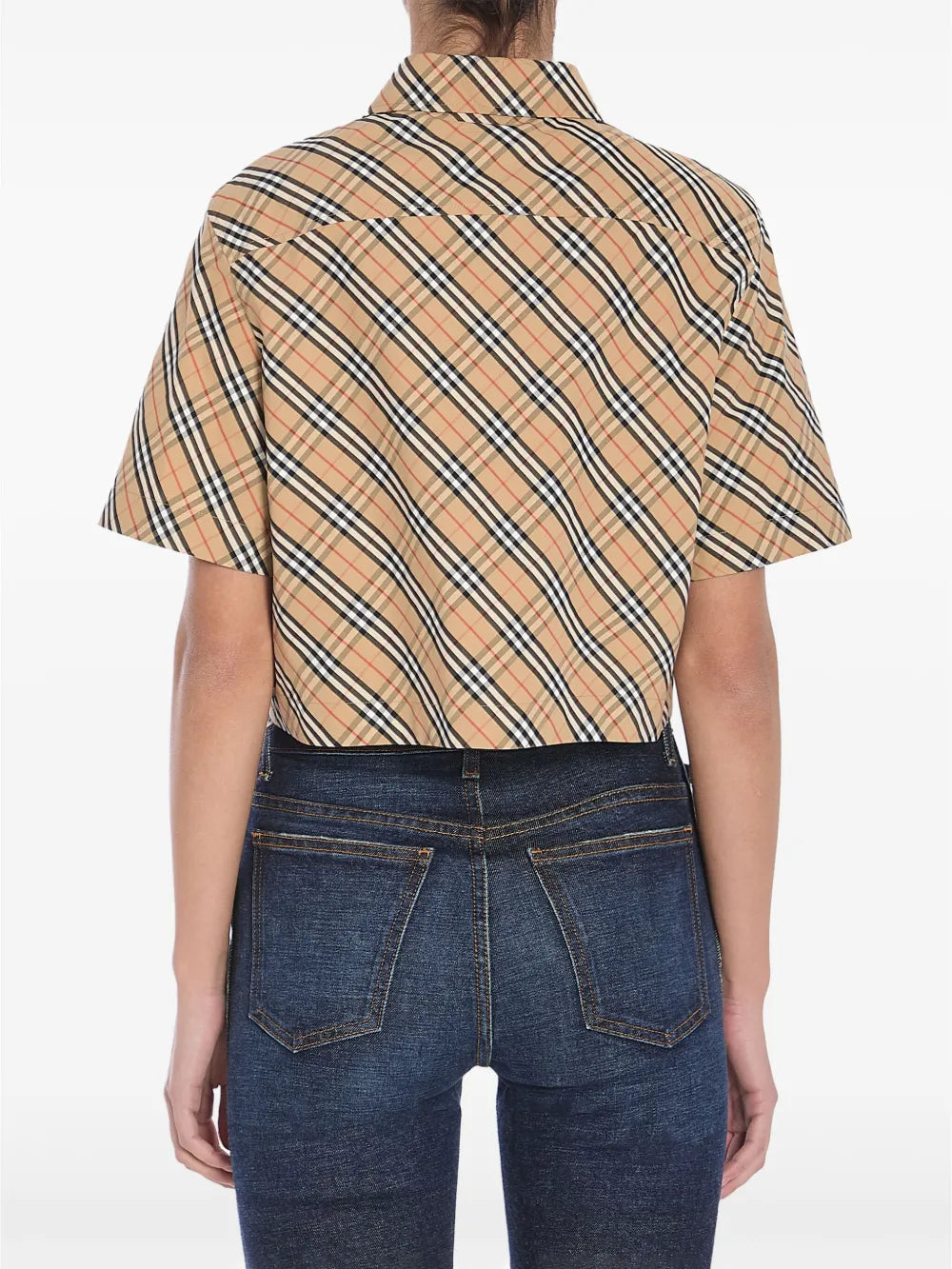 Cropped Short Sleeve Shirt