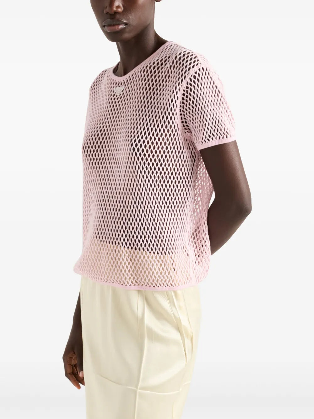Mesh Knit T-Shirt