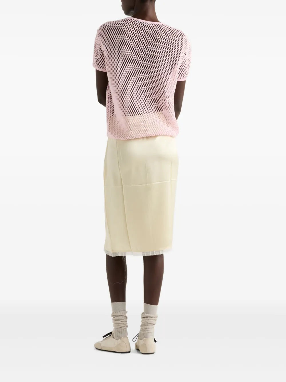 Mesh Knit T-Shirt