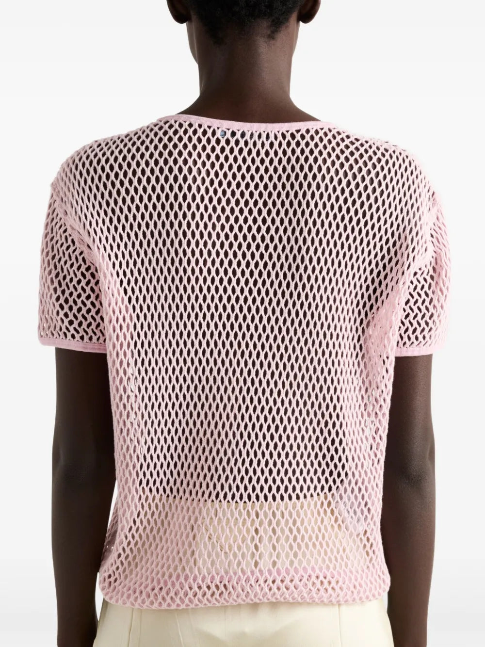 Mesh Knit T-Shirt