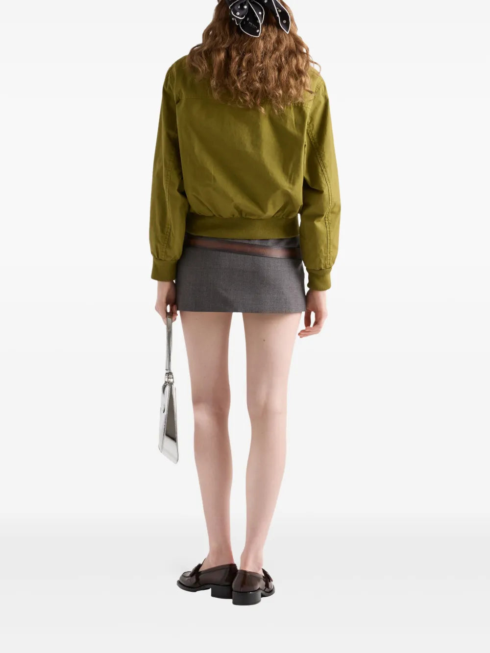 Cropped Zip-Pocket Jacket