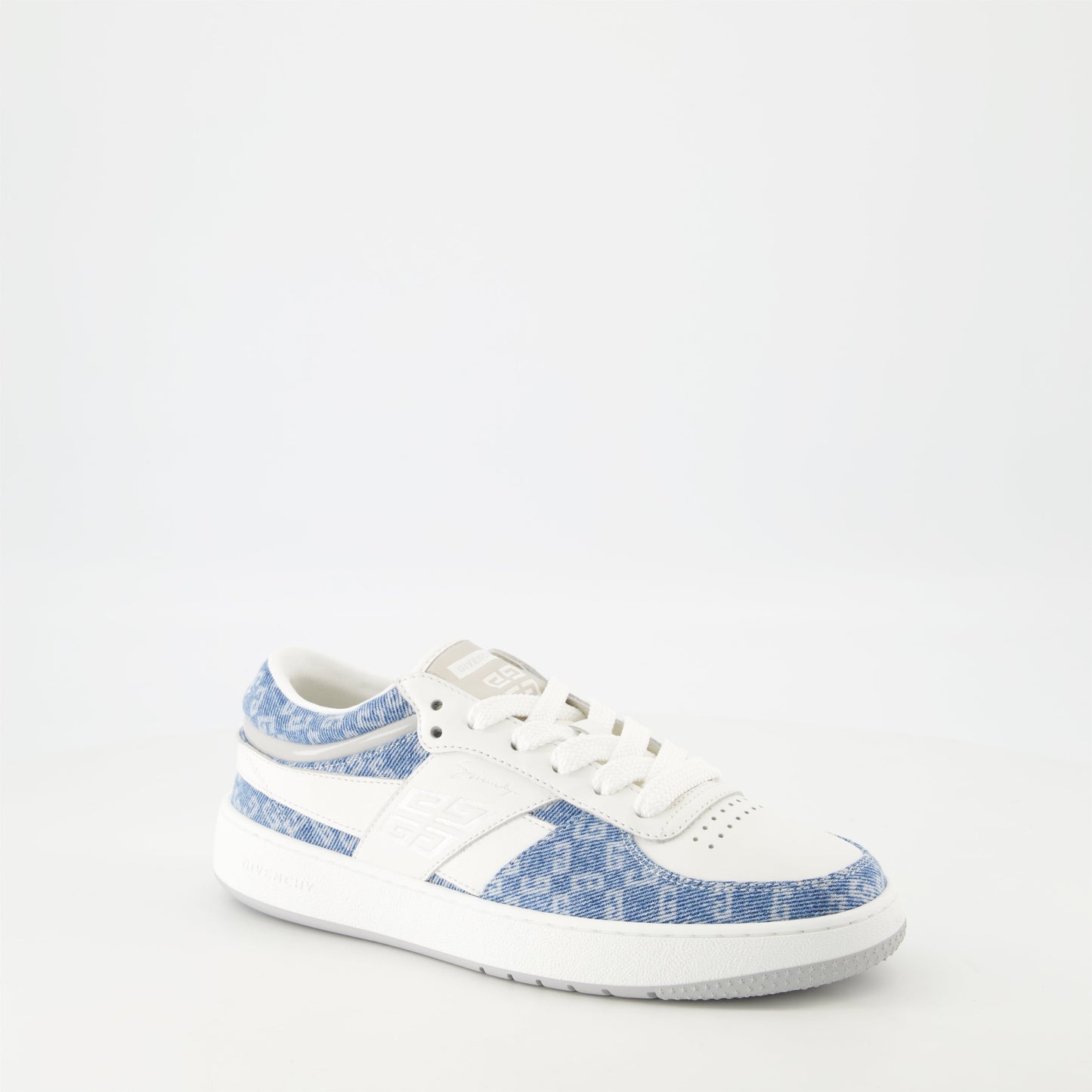 Denim Panel Sneakers