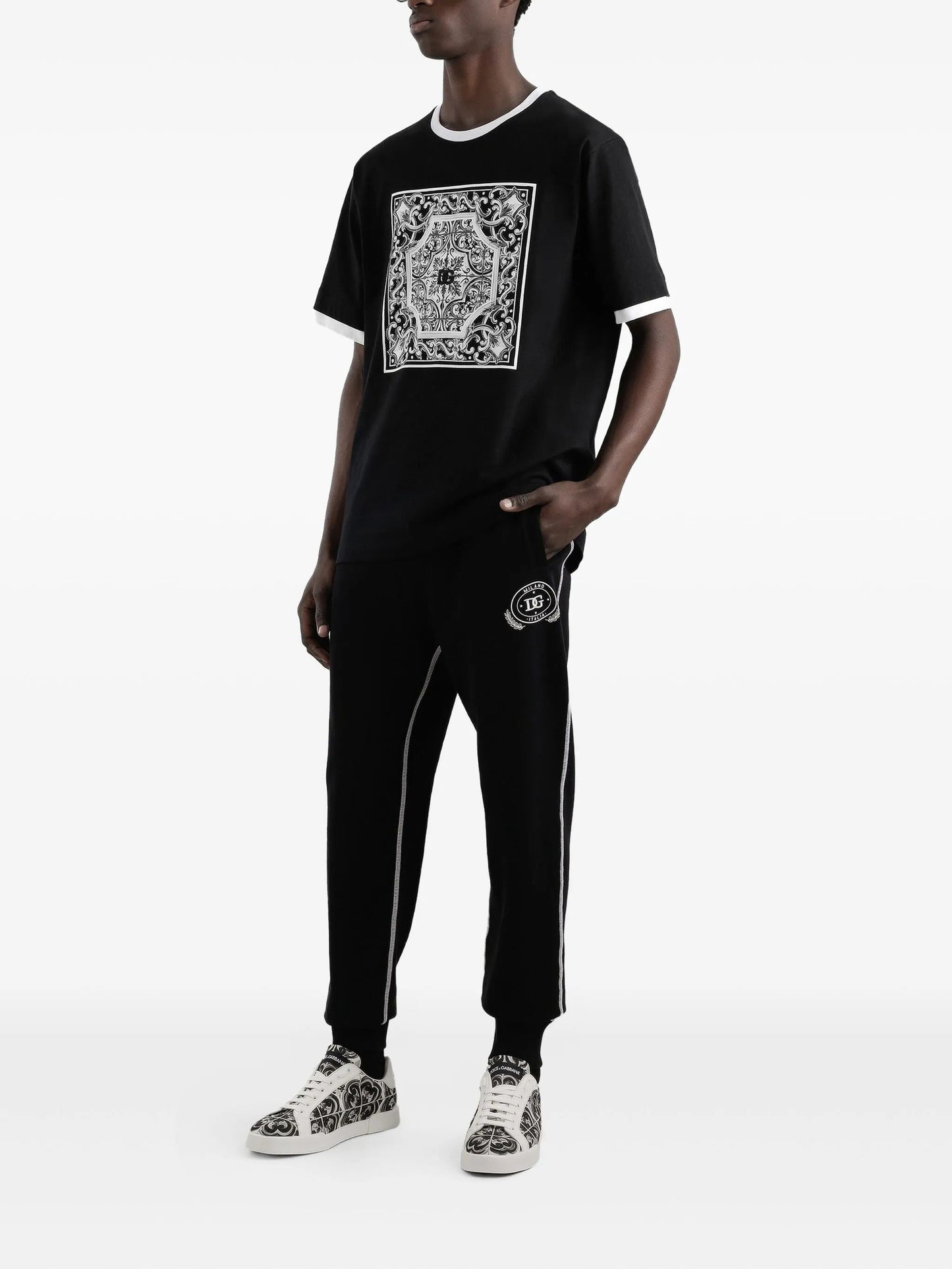 Cotton track pants