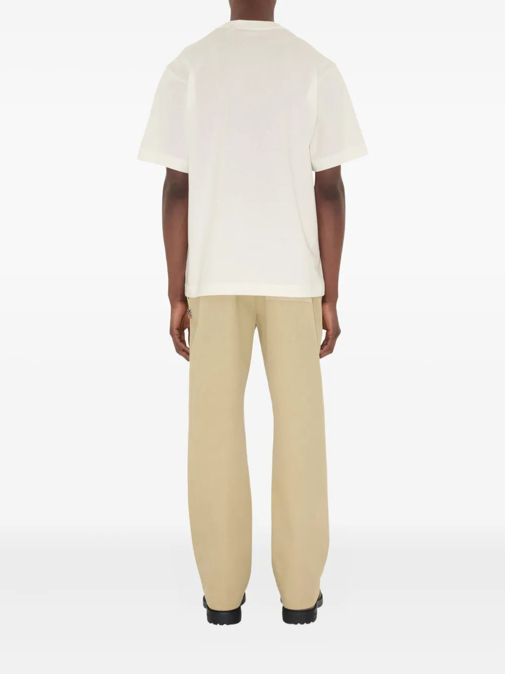 White EKD Embroidered T-Shirt