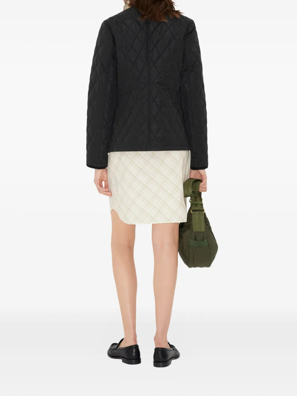 Quilted Jacket-Black