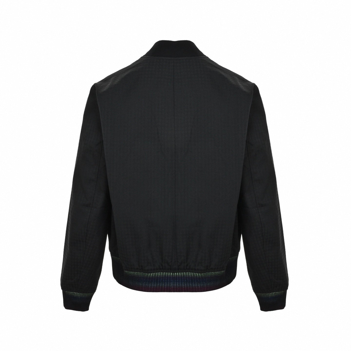 Gradient Cuff Wool-Blend Evening Cardigan