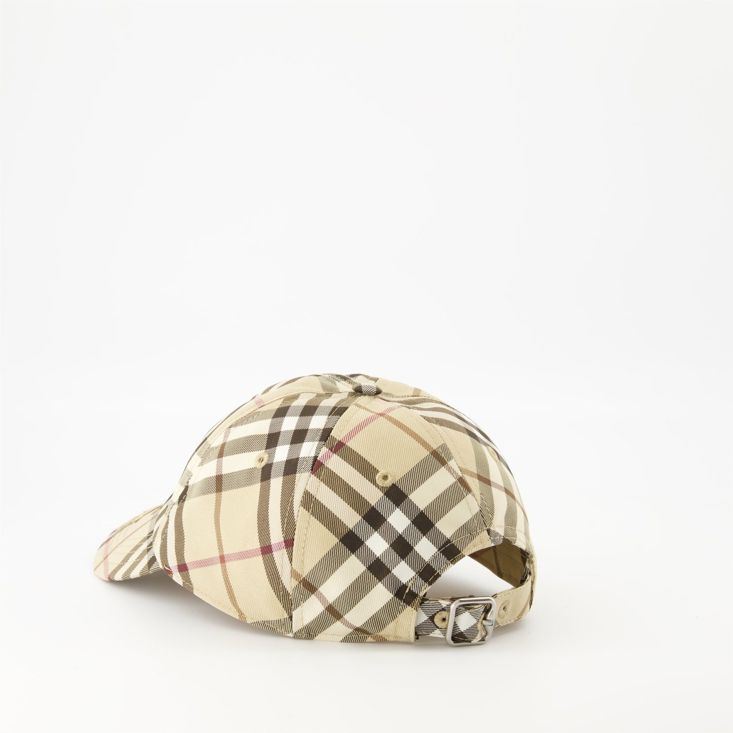 Vintage Check Logo Baseball Cap