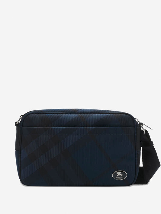 Slim Grid Crossbody Bag