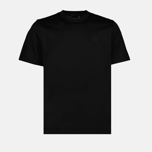 Black Vertical Logo T-Shirt