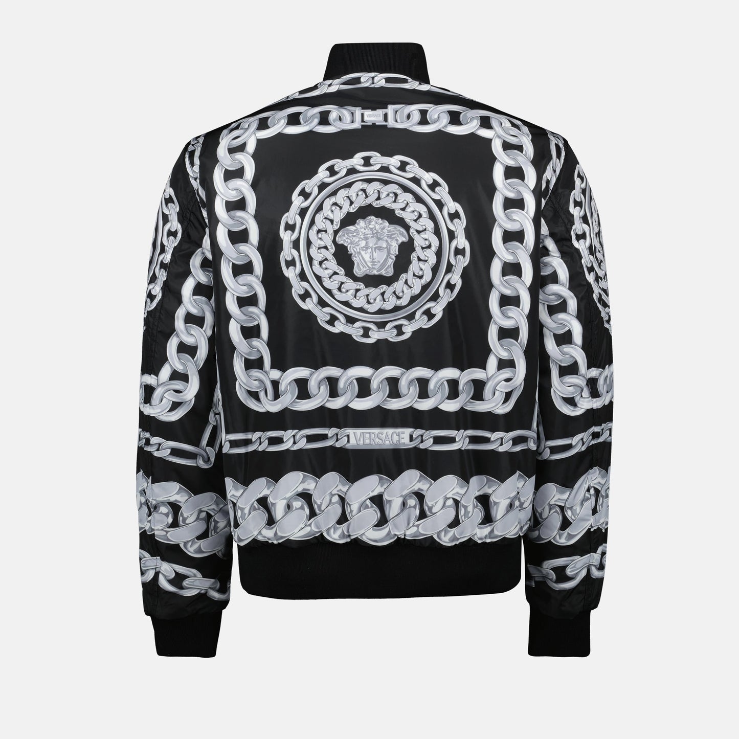 Reversible bomber jacket
