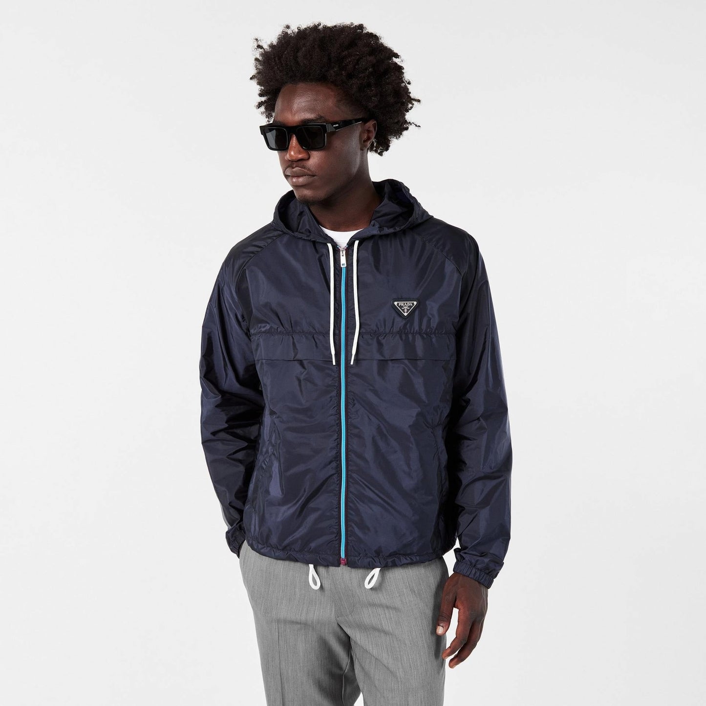 Men's Water-Resistant Lightweight Windbreaker