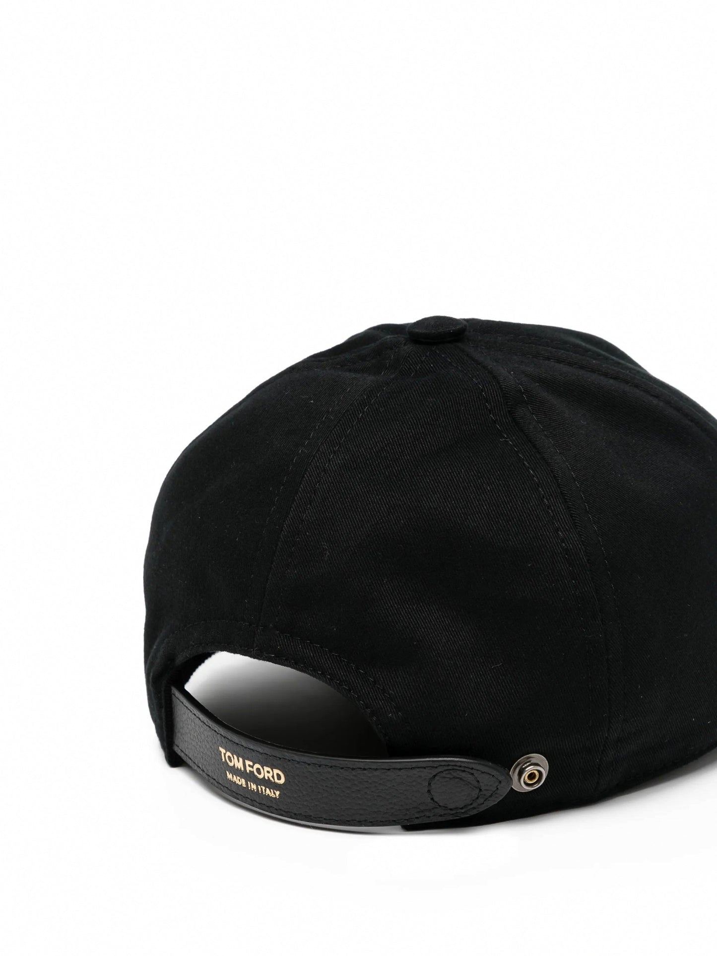Canvas Baseball Cap with Tonal TF Embroidery