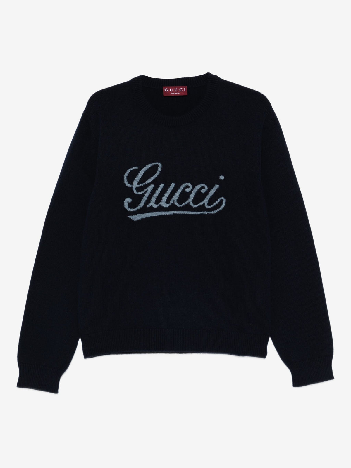 Logo-Detail Crewneck Sweater