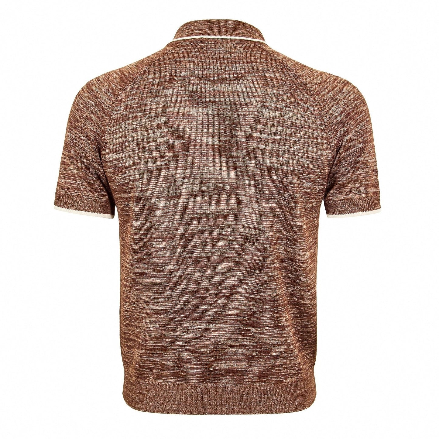 Men's Knitted Short Sleeve Polo Shirt