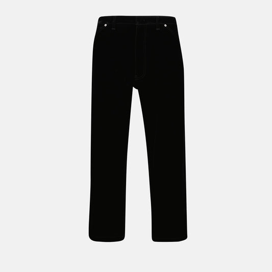Velvet Denim Jeans