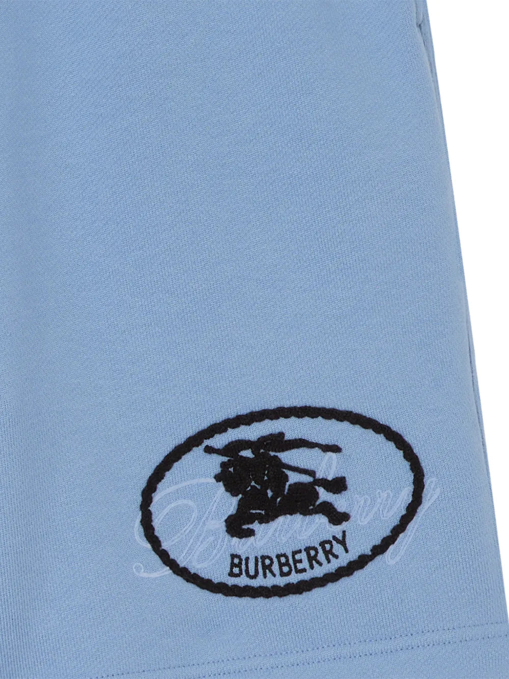 Knight-Stamp Cotton Shorts