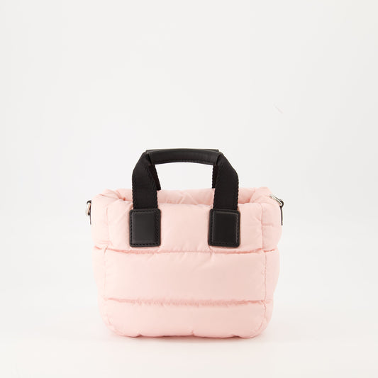 Padded Nylon Mini Tote – Pink