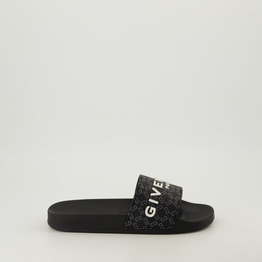 Rubber Slide Sandals