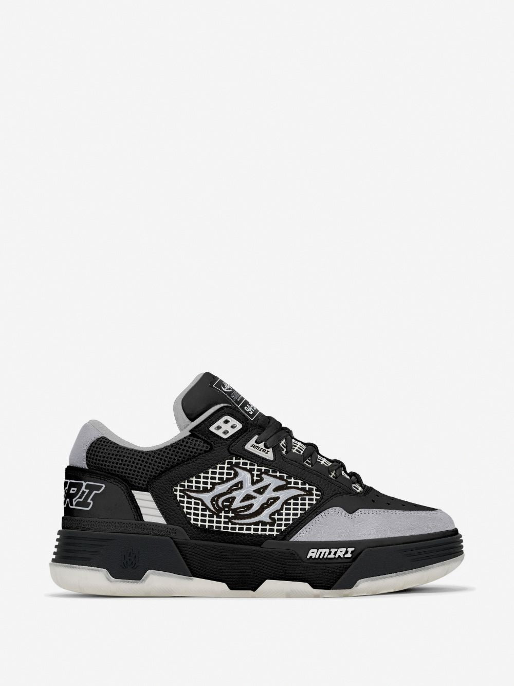 MA-94 Panelled Mesh-Detail Sneakers