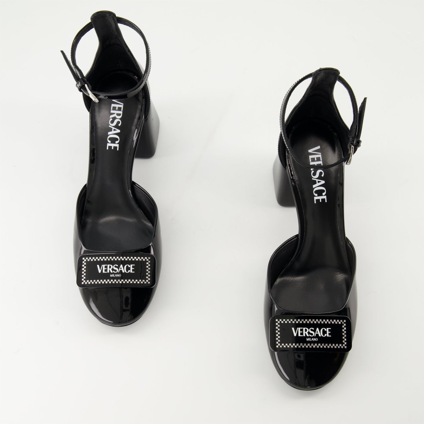 Ankle-Strap Block Heel Sandals
