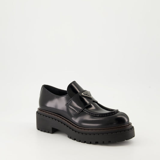 Chunky Leather Loafers