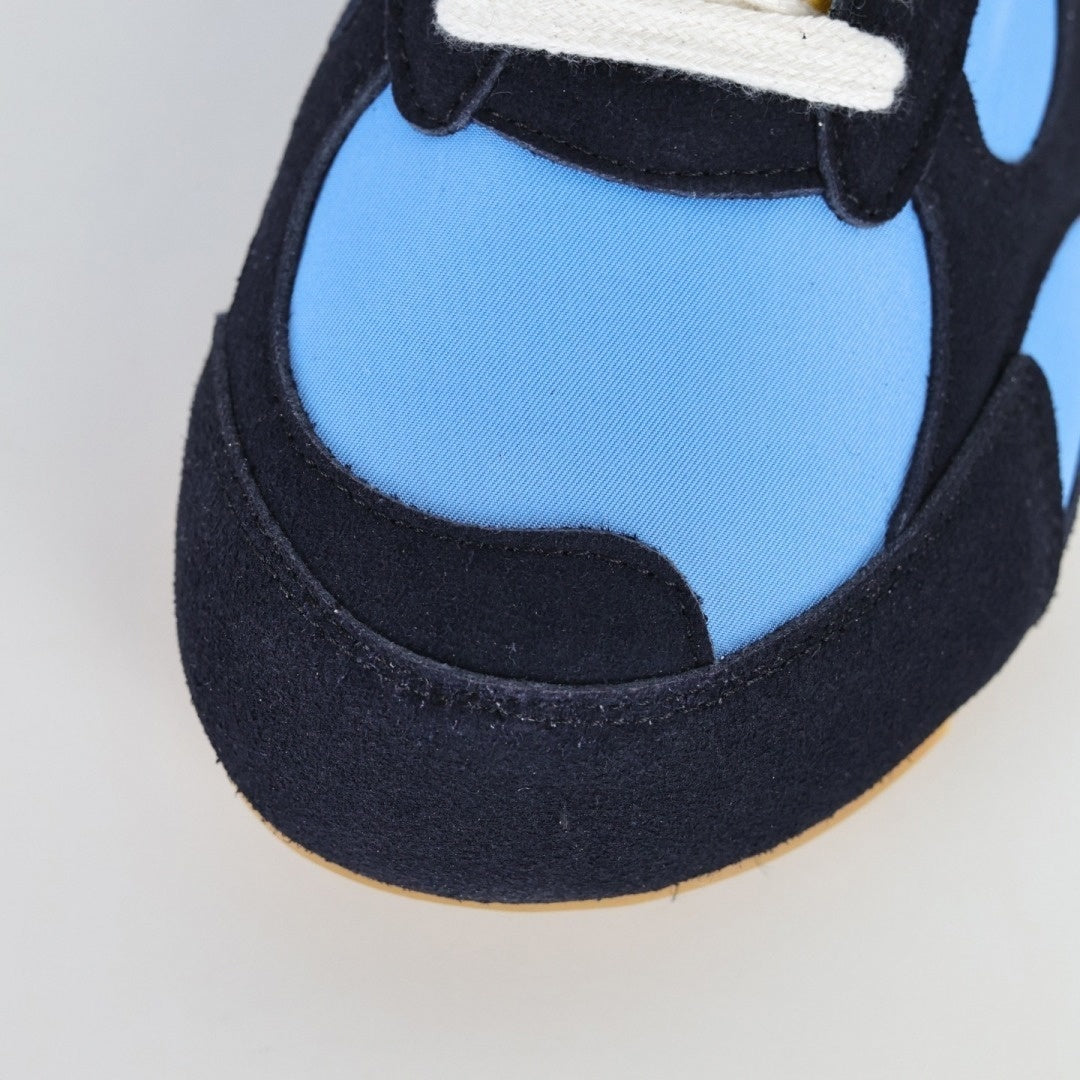 Orbit Flash Sneakers in Navy, Light Blue & Yellow
