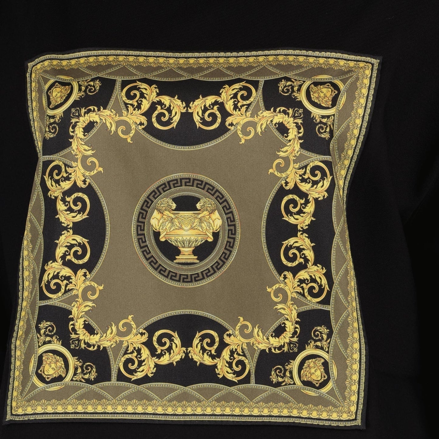 Baroque Print Oversized T-Shirt