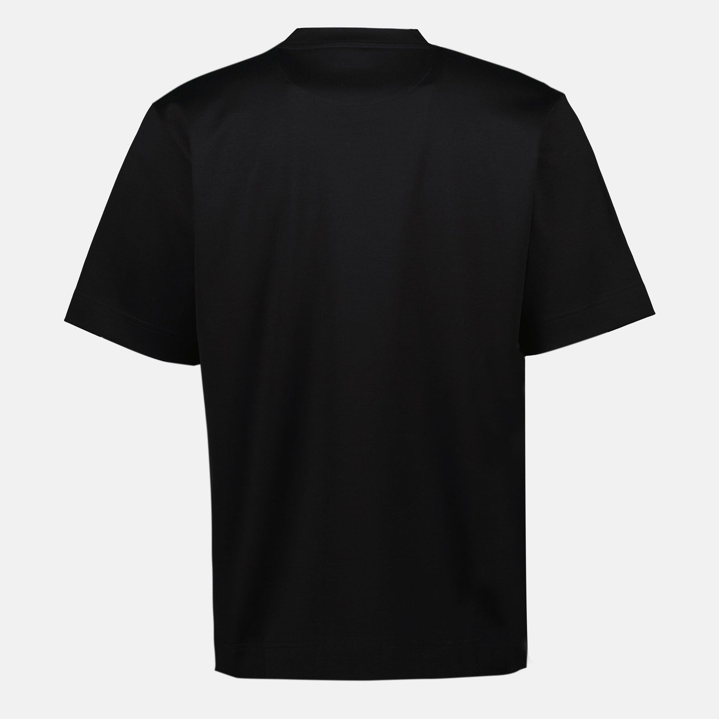 Black FF Logo Cotton T-Shirt