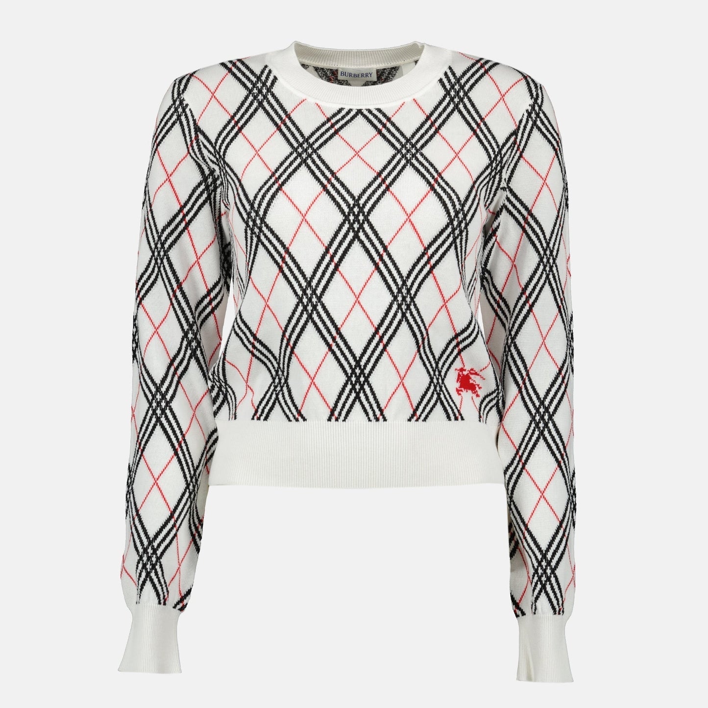 Check Pattern Sweater