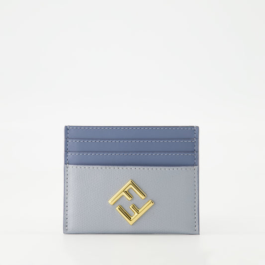 Two-Tone Leather Card Holder