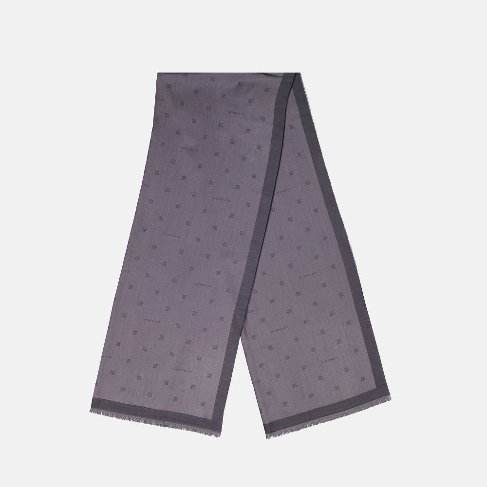 4G Logo Scarf – Grey