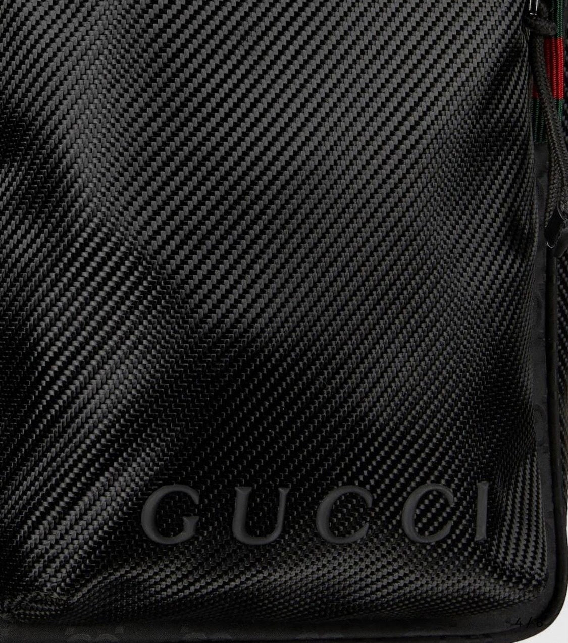 Black Crossbody Utility Bag