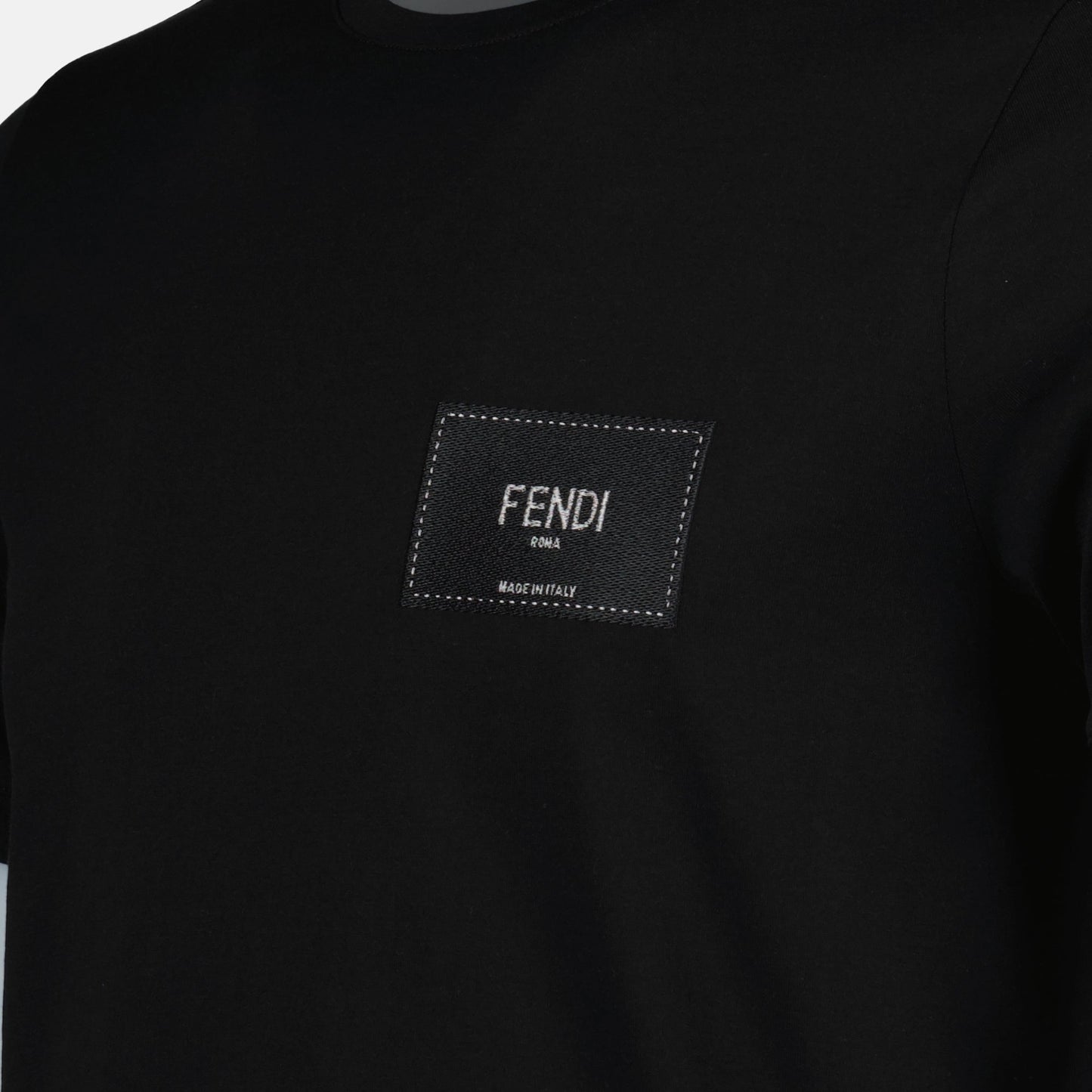 Roma Logo Cotton T-Shirt