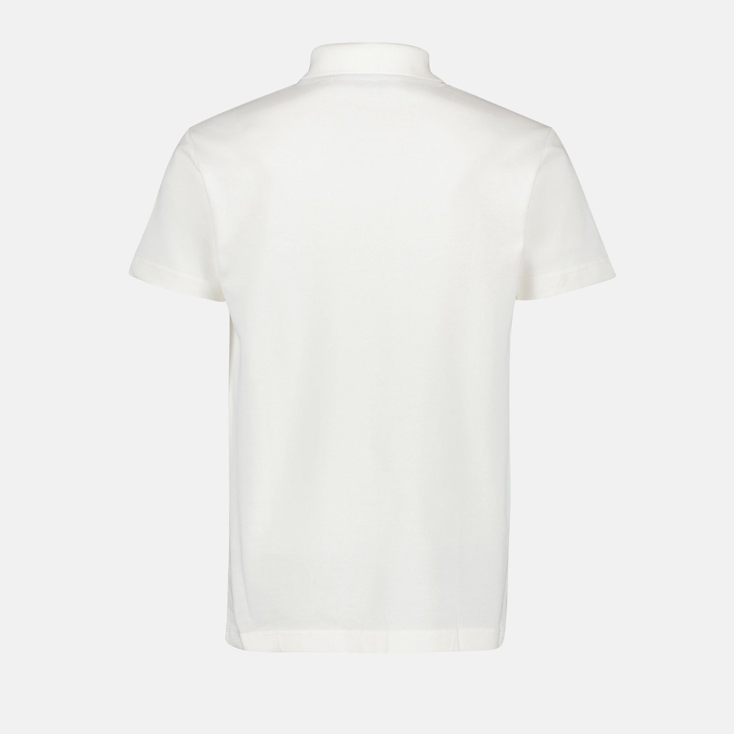 White Polo with Signature Equestrian Logo