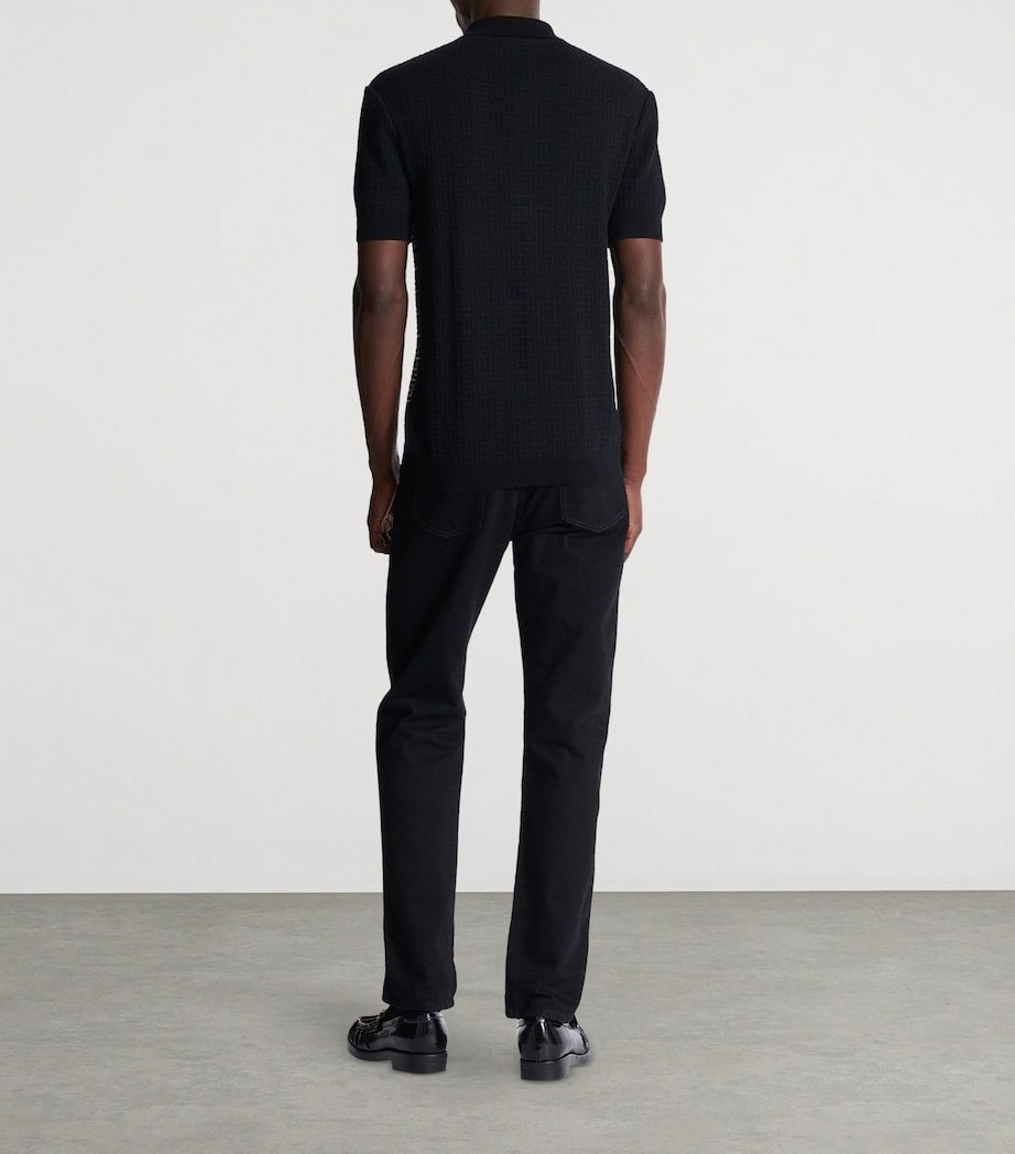PB Labyrinth Knitted Polo Shirt