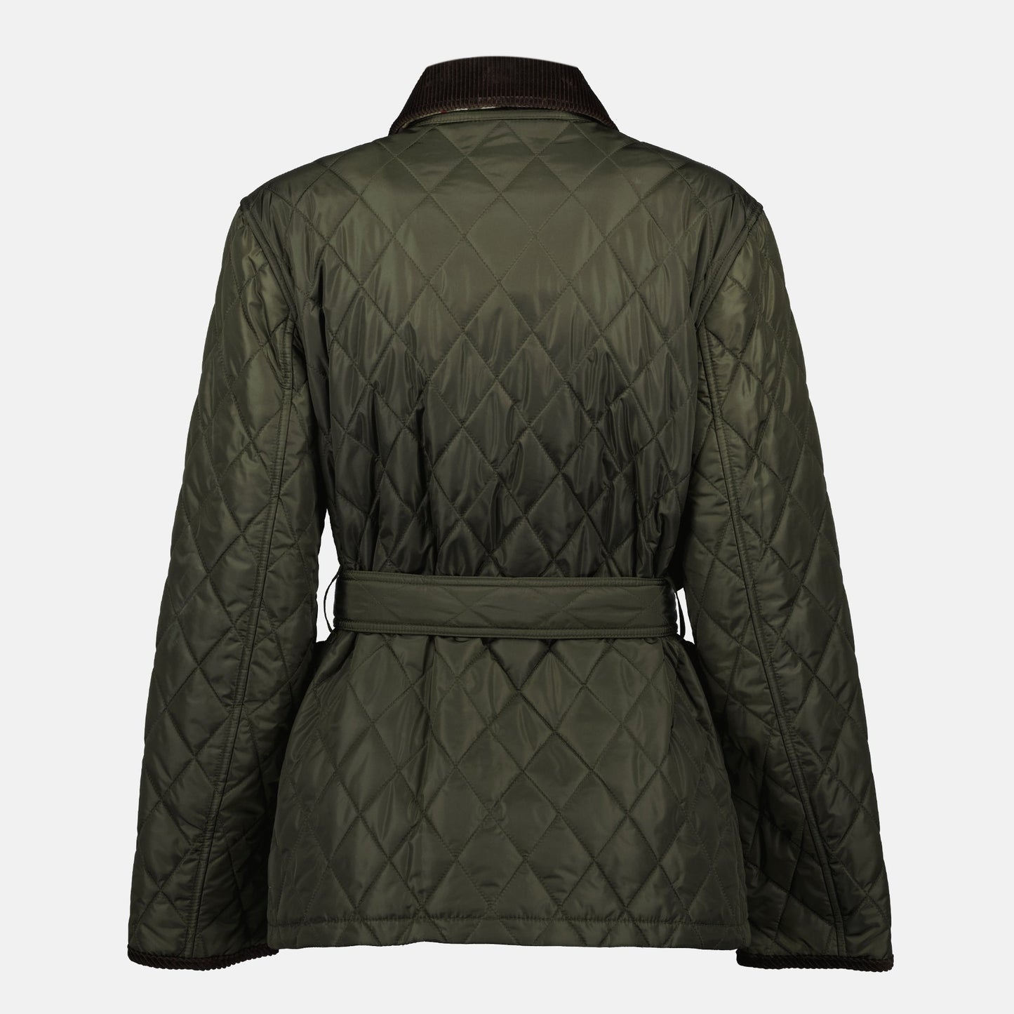 Belted Quilted Jacket