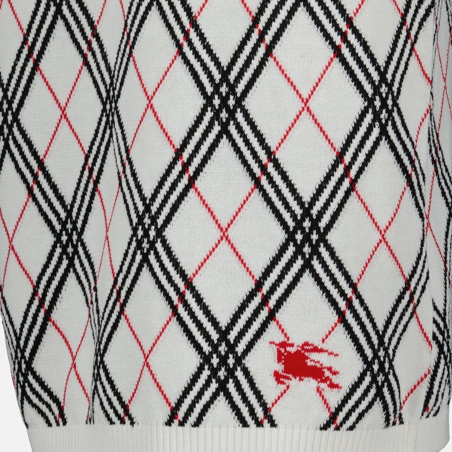 Midi Check Skirt