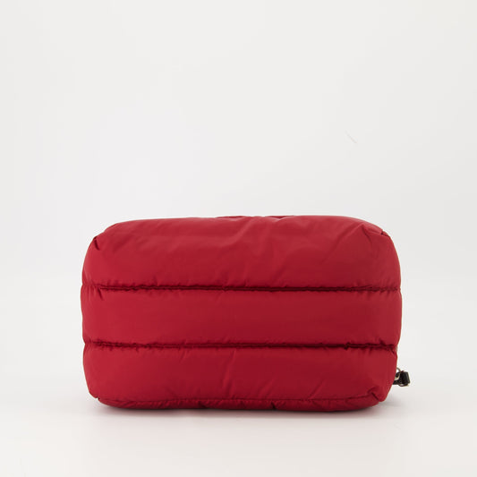 Padded Nylon Pouch / Clutch – Red