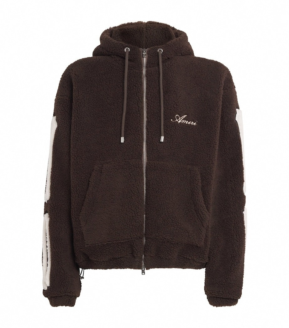 Fleece Bones Zip Hoodie
