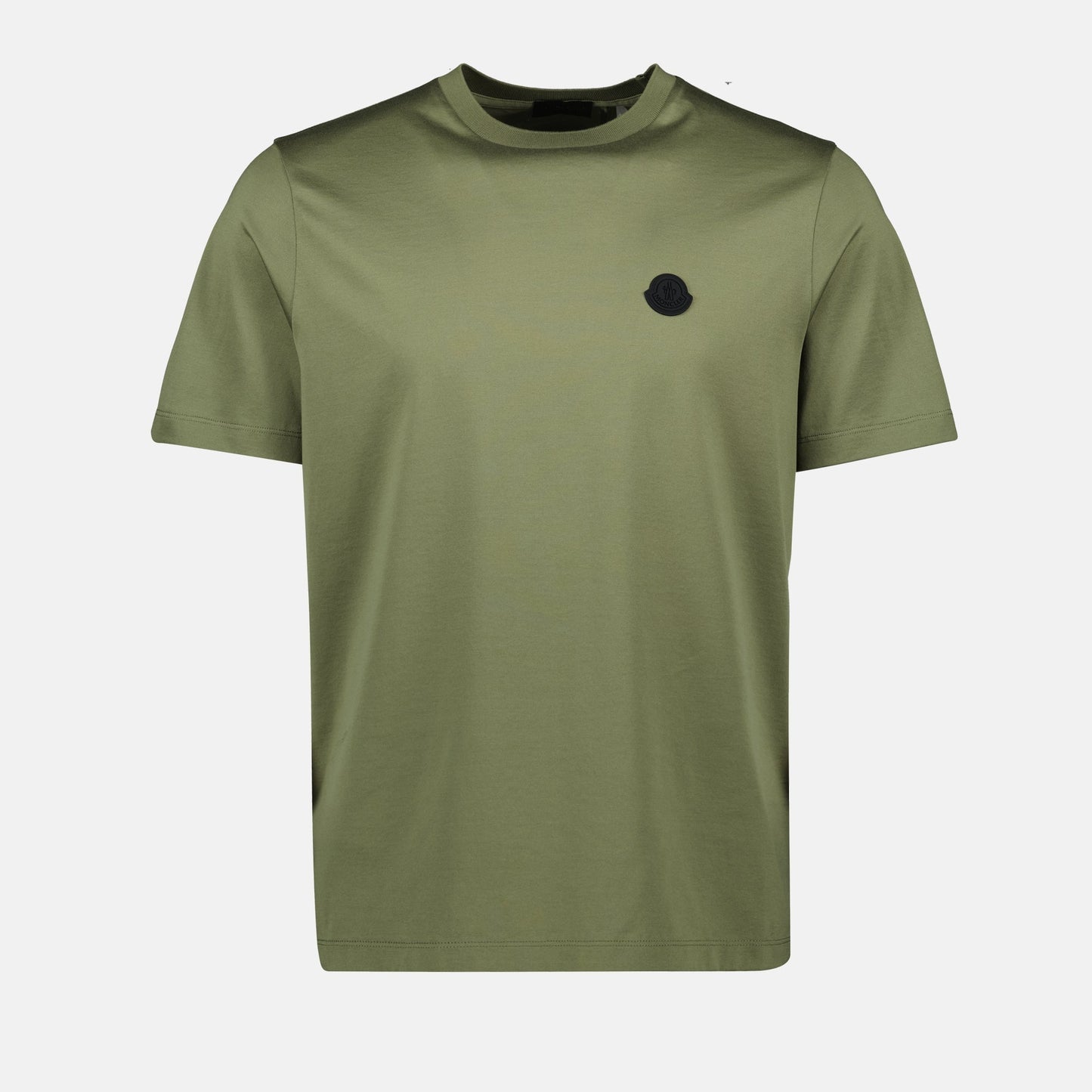 Khaki Vertical Logo T-Shirt