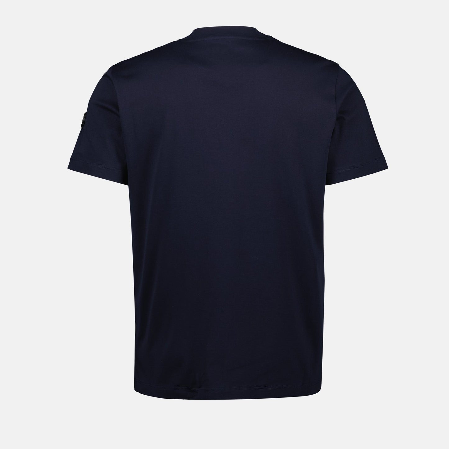 Navy Blue Logo Lettering T-Shirt