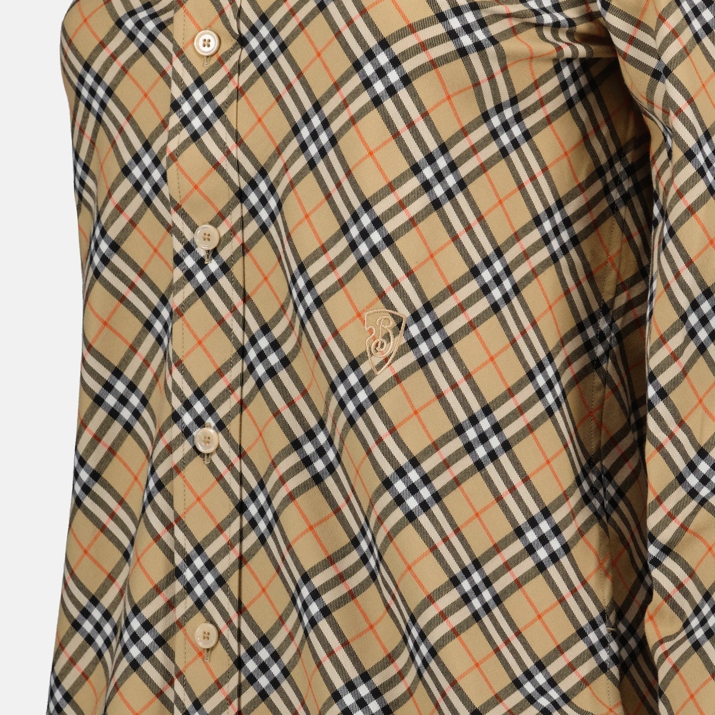 Vintage Check Fitted Shirt