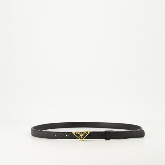 Saffiano Leather Belt